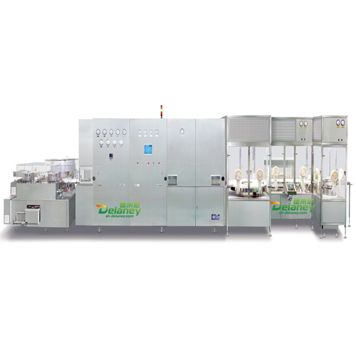 high speed injection vial production line