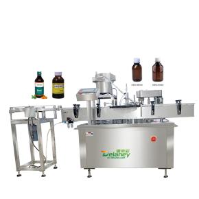 bottle syrup oral liquid filling machine delaney brand