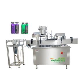 production line vial filling and capping machine