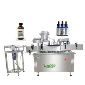 essential oil filling and capping machine